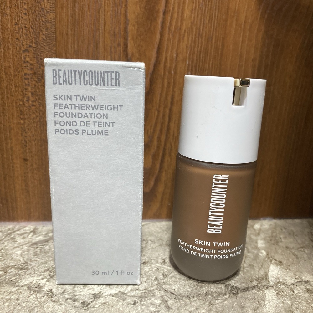 BeautyCounter Skin Twin Featherweight Foundation 1 Fl Oz Deep 630 new in box